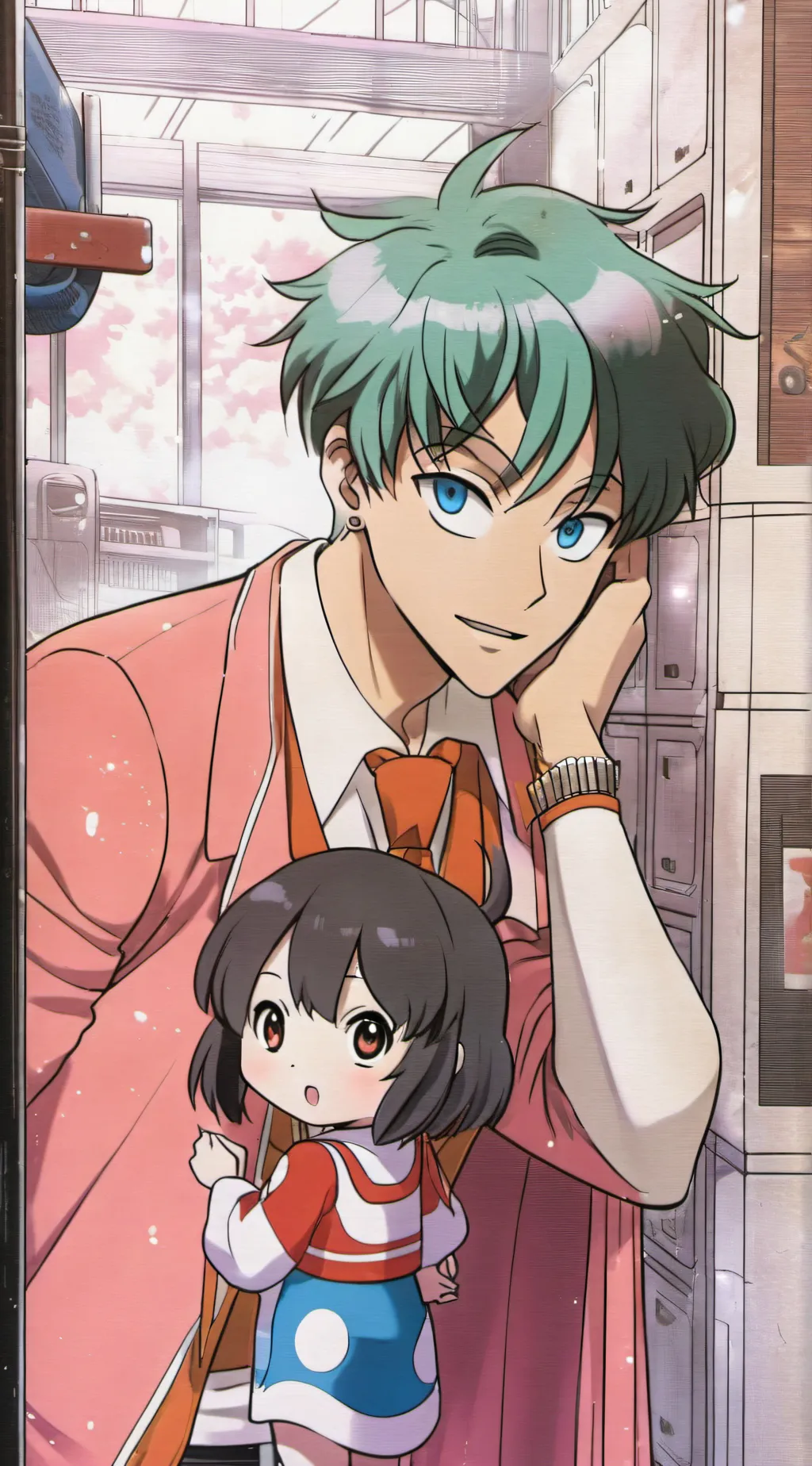 ai character: deku background