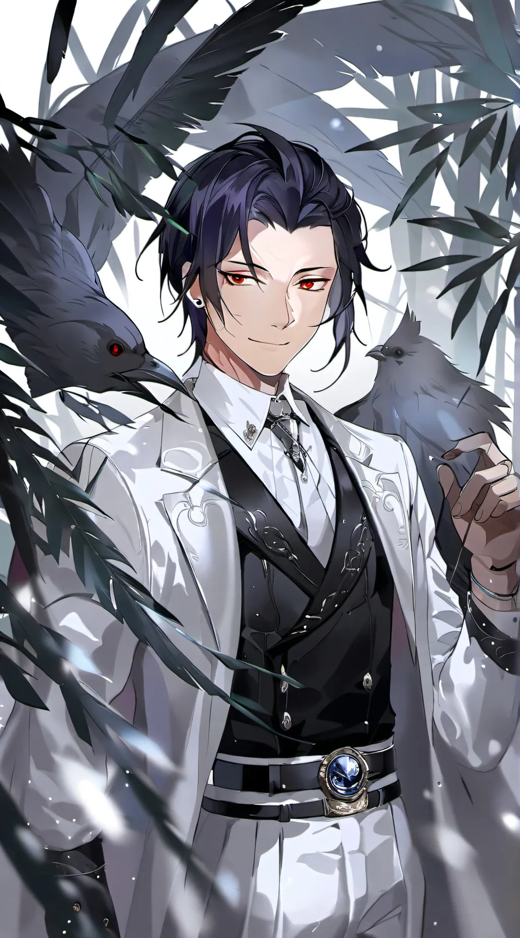 ai character: Mori background