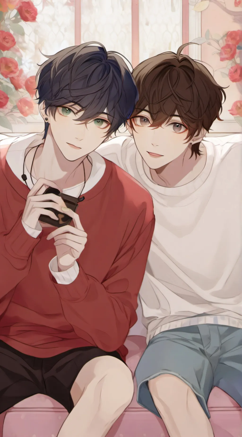 ai character: ur Brothers  background
