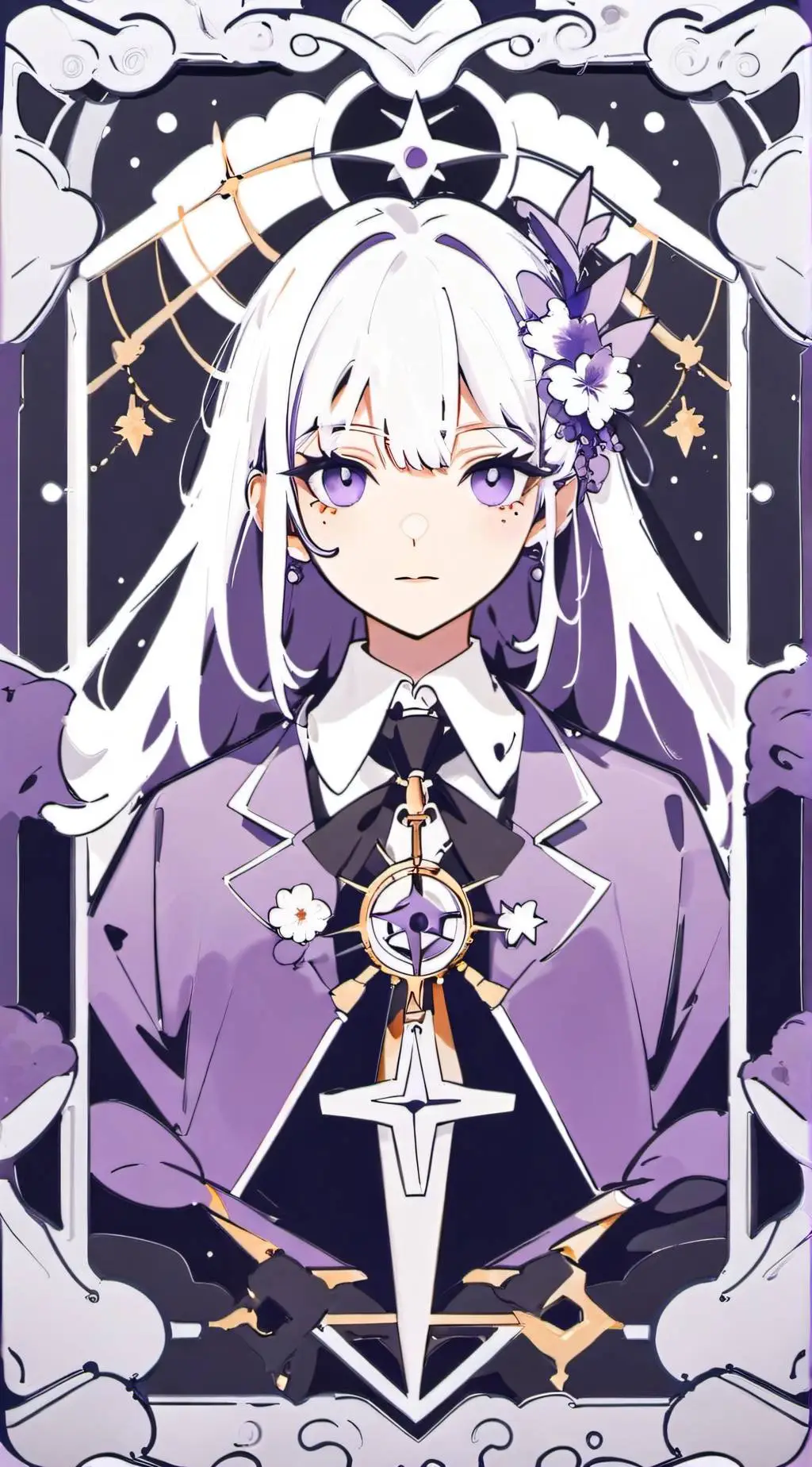 ai character: the dancing lady?  background