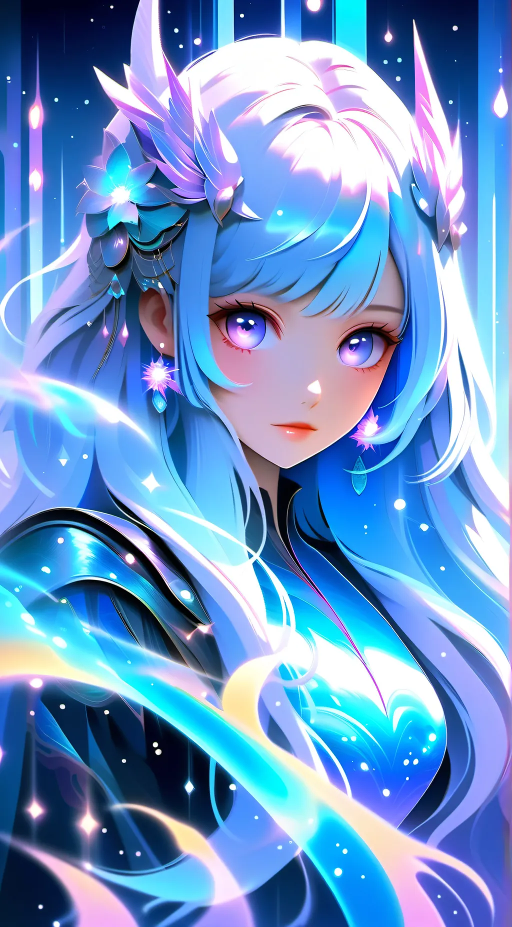ai character: DEMONSLAYER LAB background