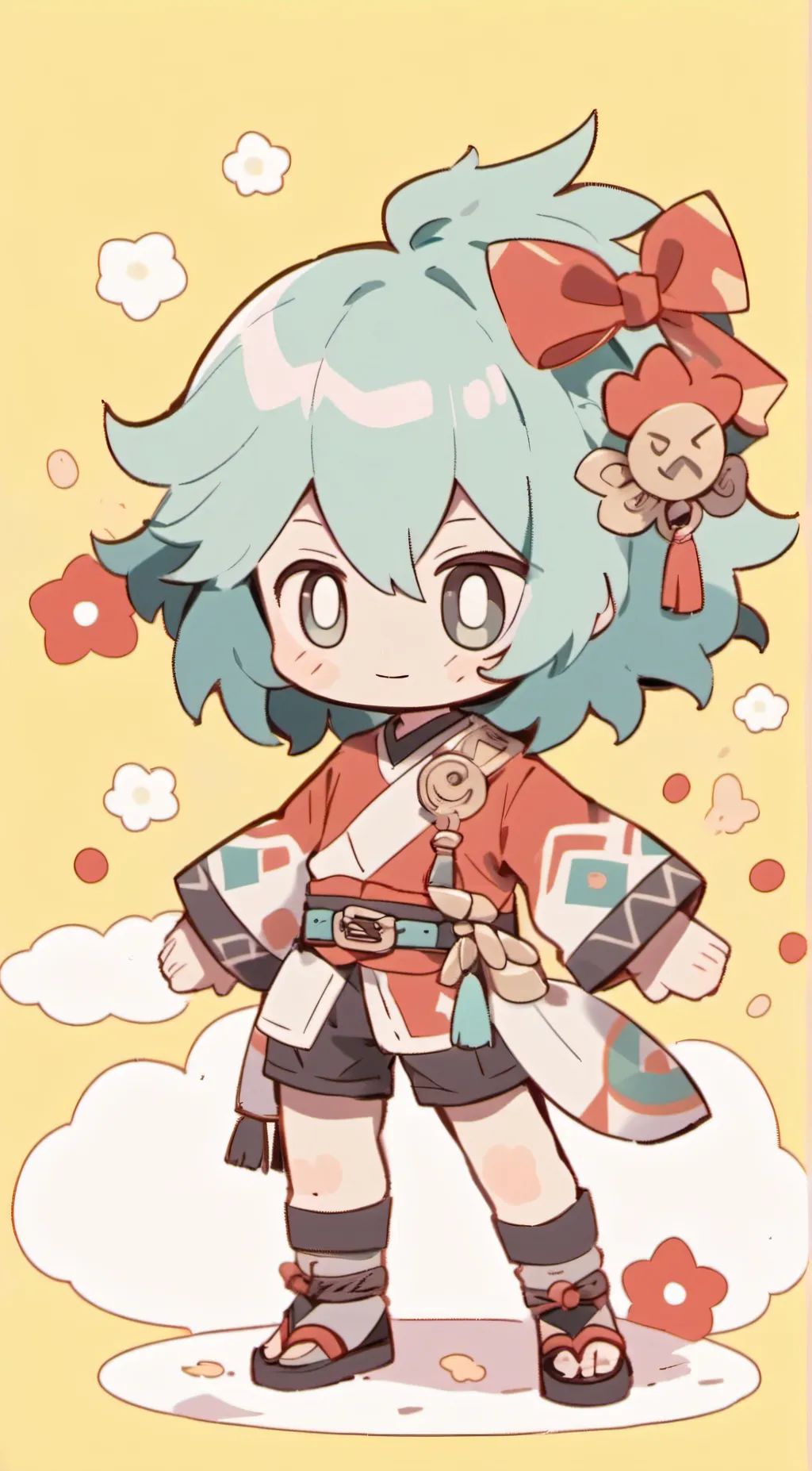 ai character: Mui Tokito  background