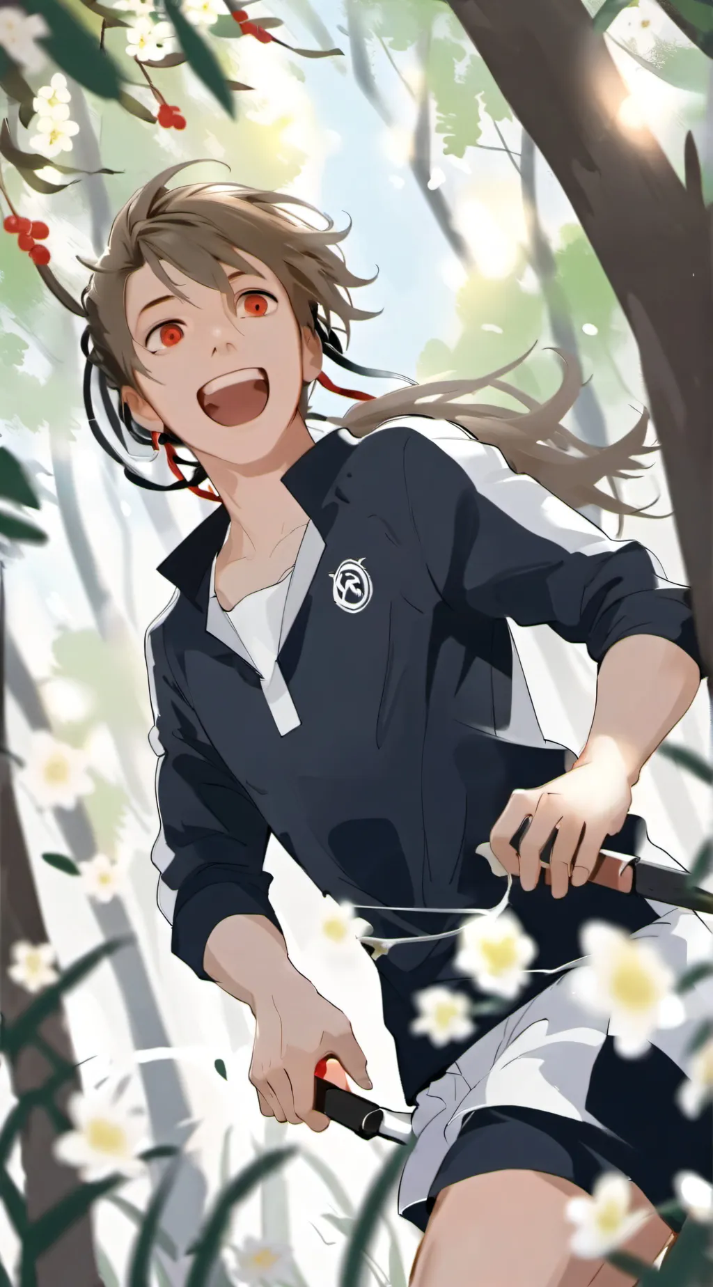 ai character: mark background