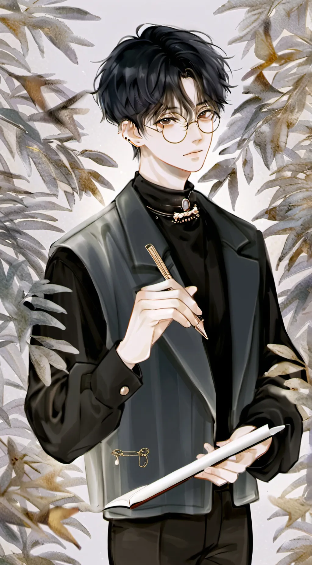 ai character: 💤Kaleb💤 background