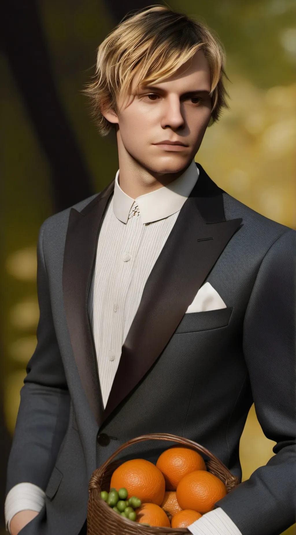 ai character: Tate background