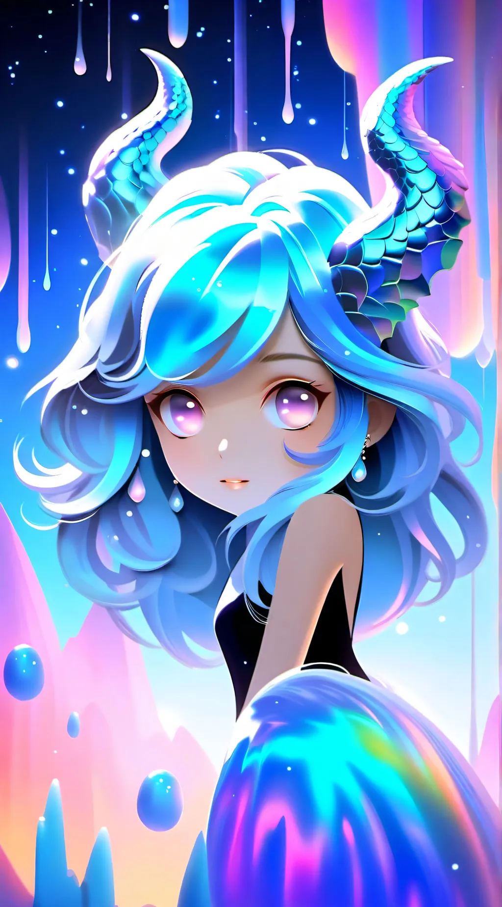 ai character: Miku background