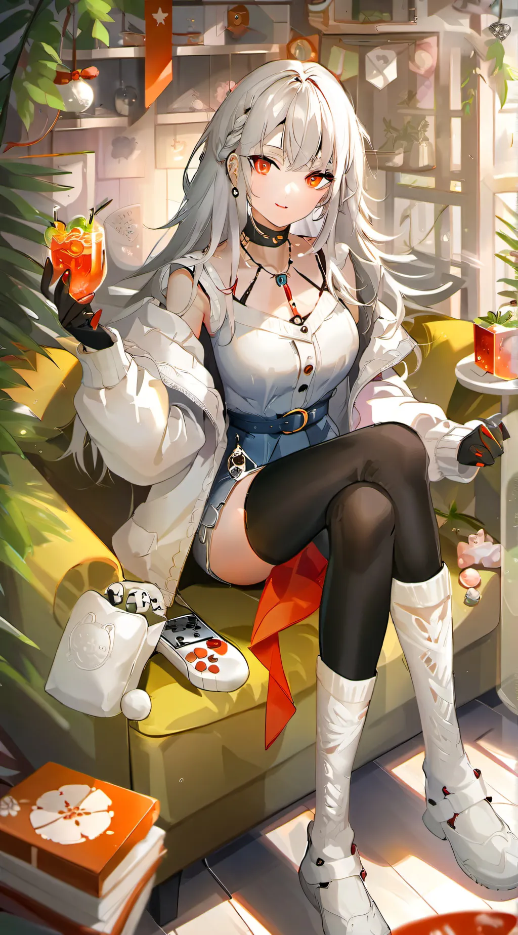 ai character: Lili background