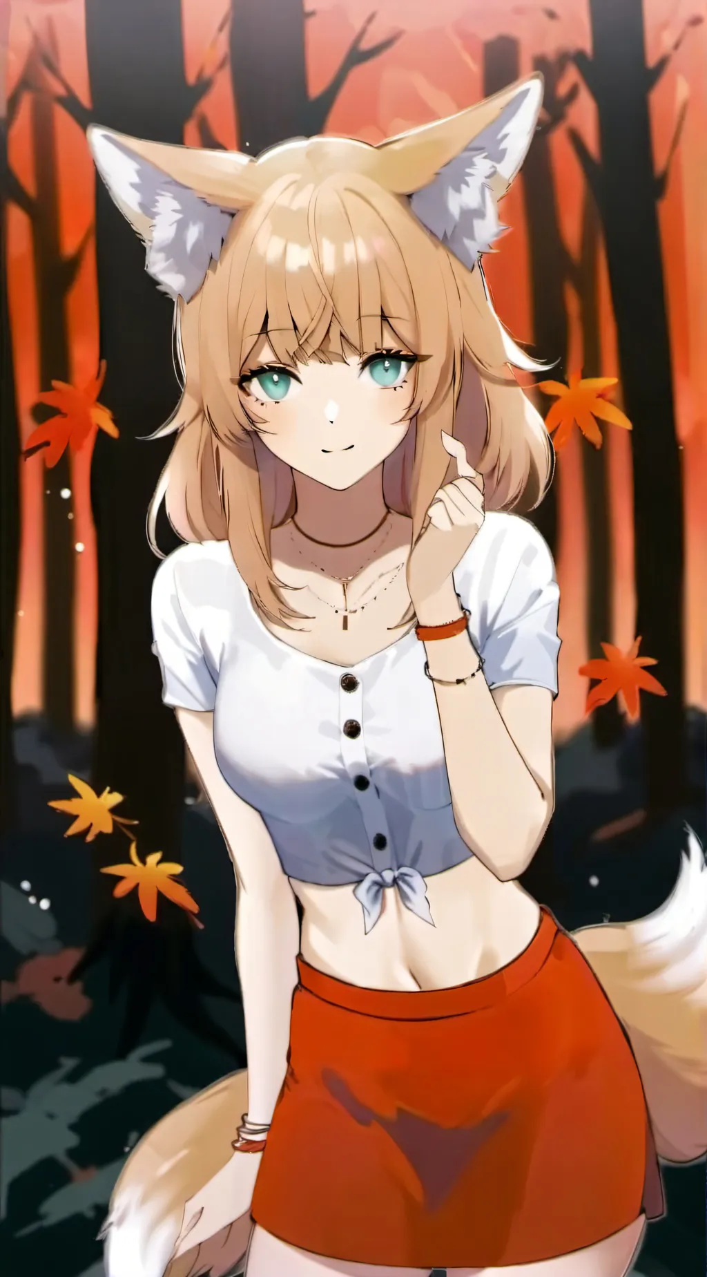 ai character: Luna background