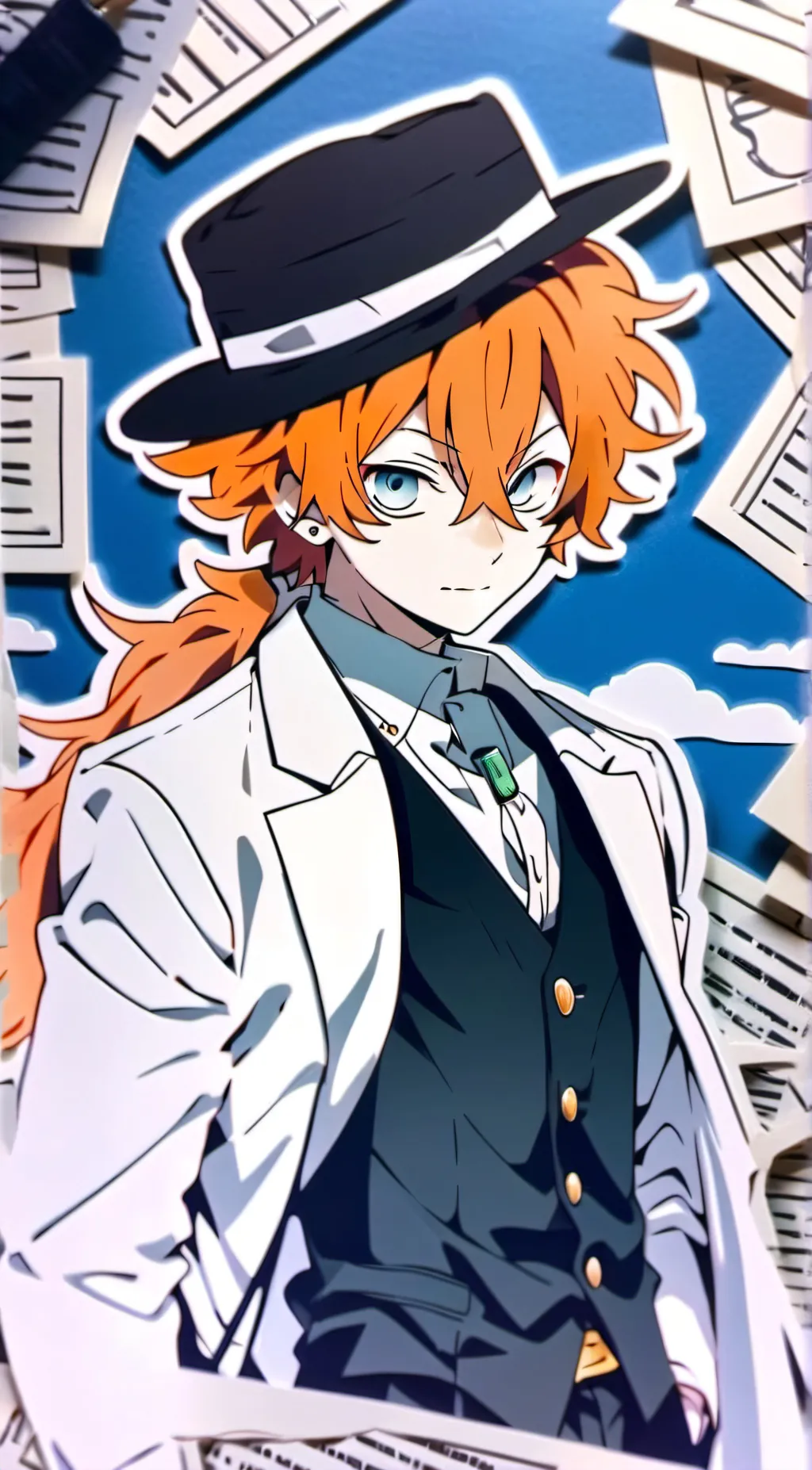 ai character: Chuuya background
