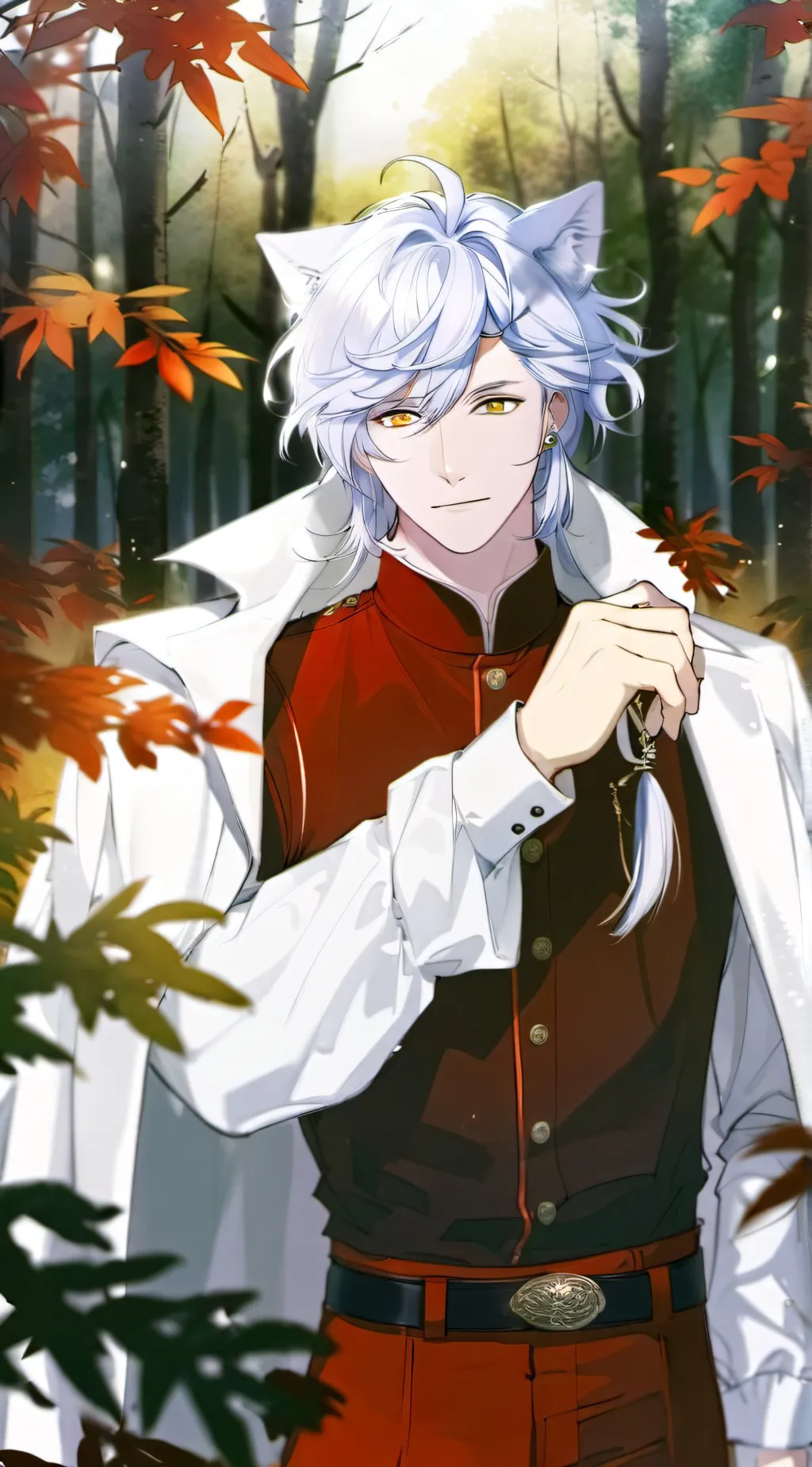 ai character: Avon  background