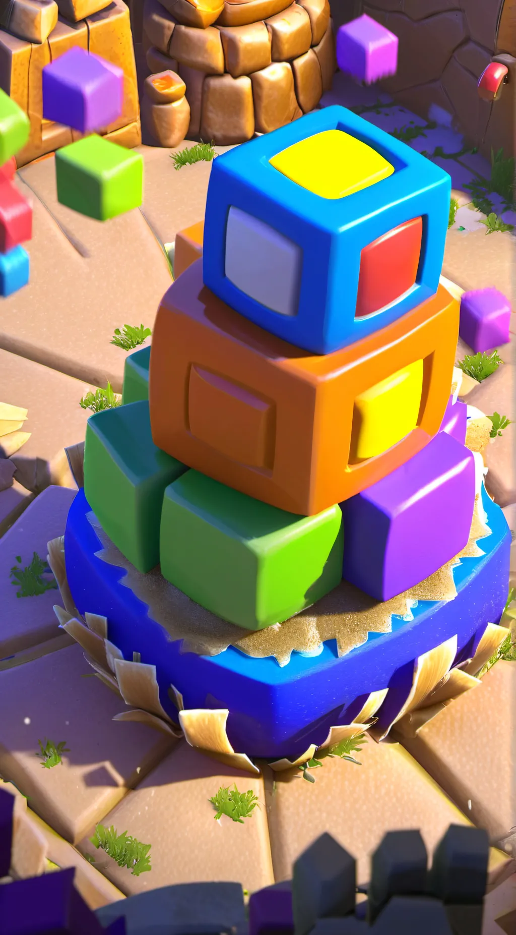 ai character: Hi background