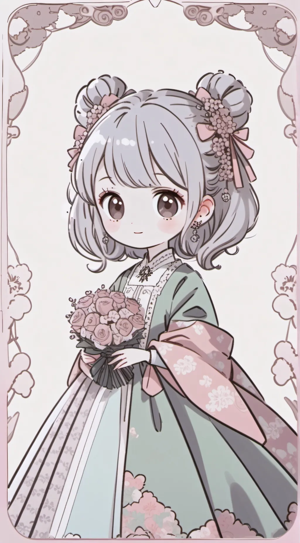 ai character: ella & Ashley  background