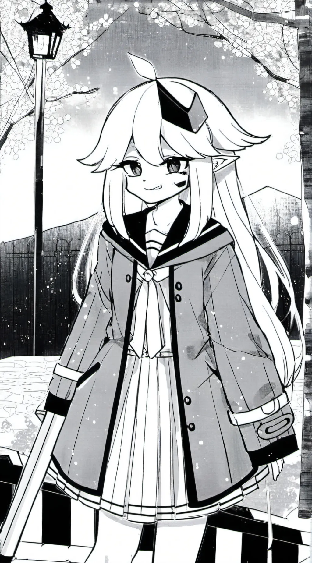 ai character: Fpe EDWARD SISTER background