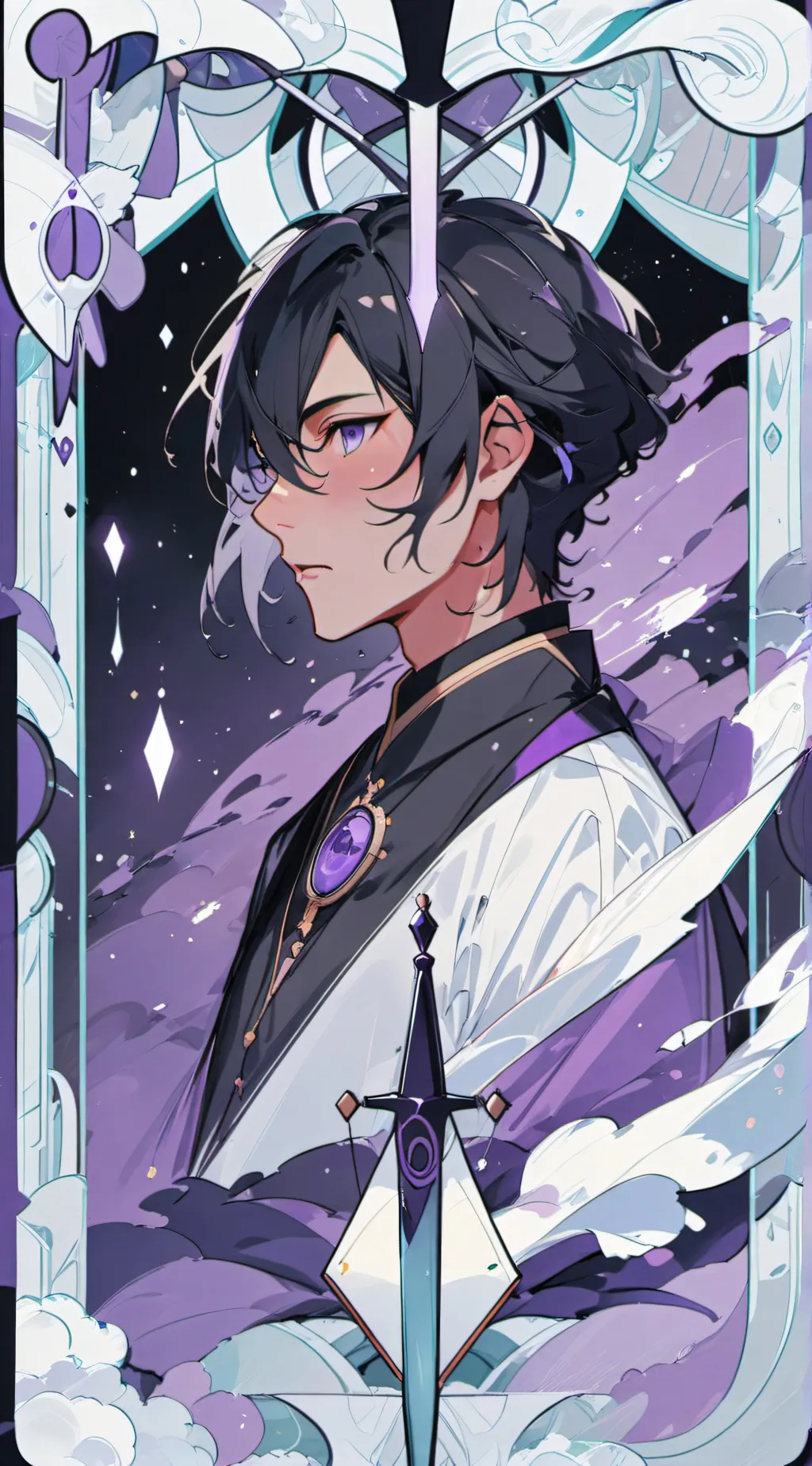 ai character: Damien Alvora background