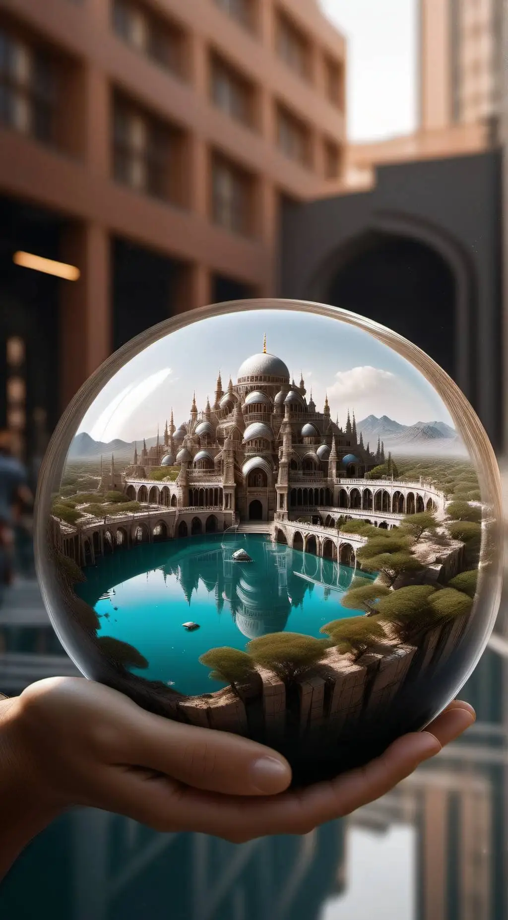 ai character: Palace of the Mind background