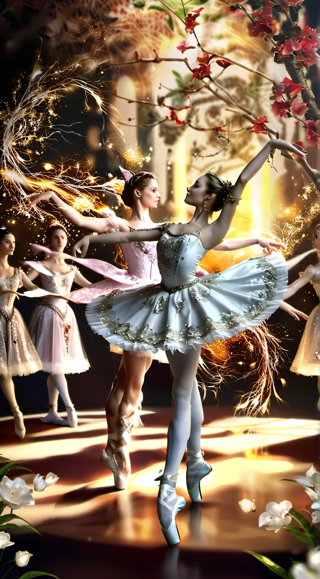 ai character: tadc×fpe ballet  background