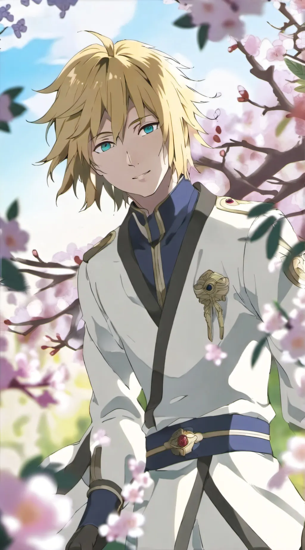 ai character: minato background