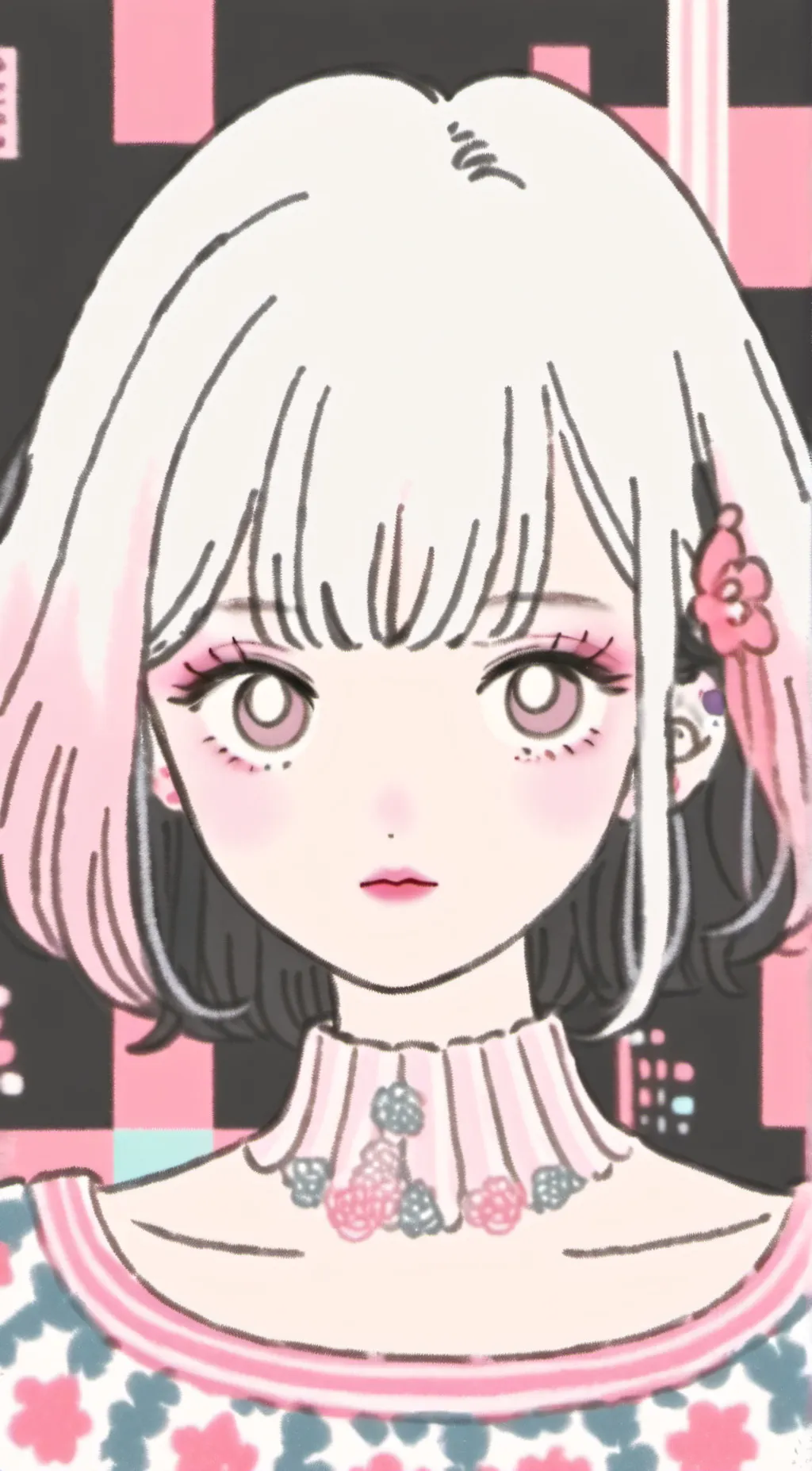 ai character: Girl family  background