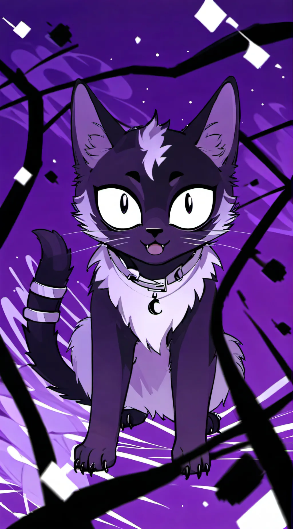 ai character: catnap background