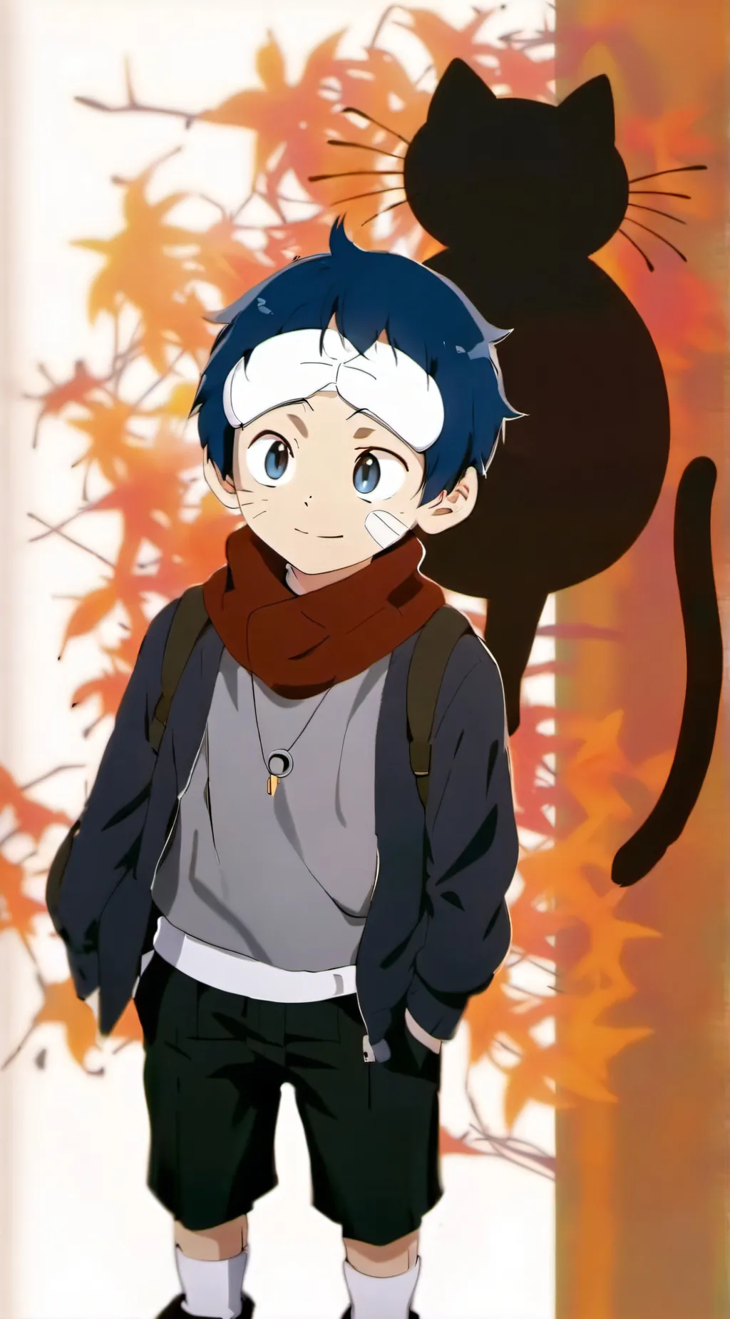 ai character: Doraemon sseries background