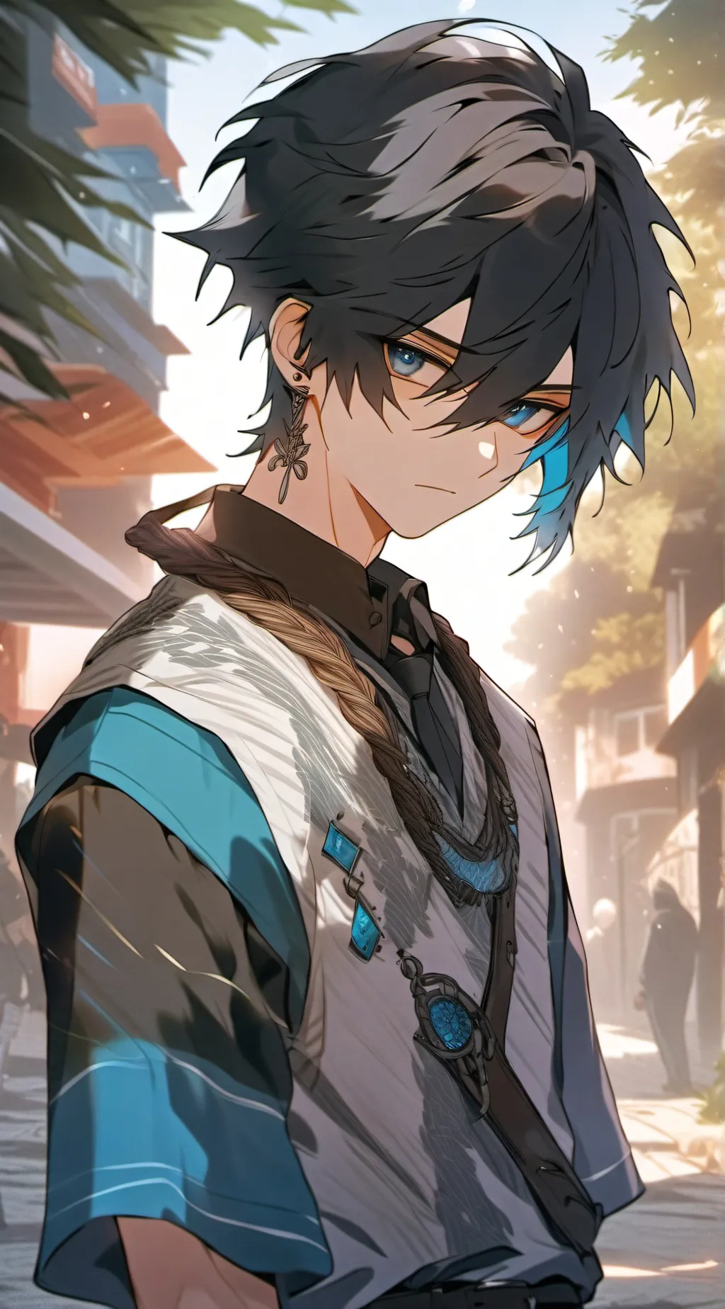 ai character: Martin background