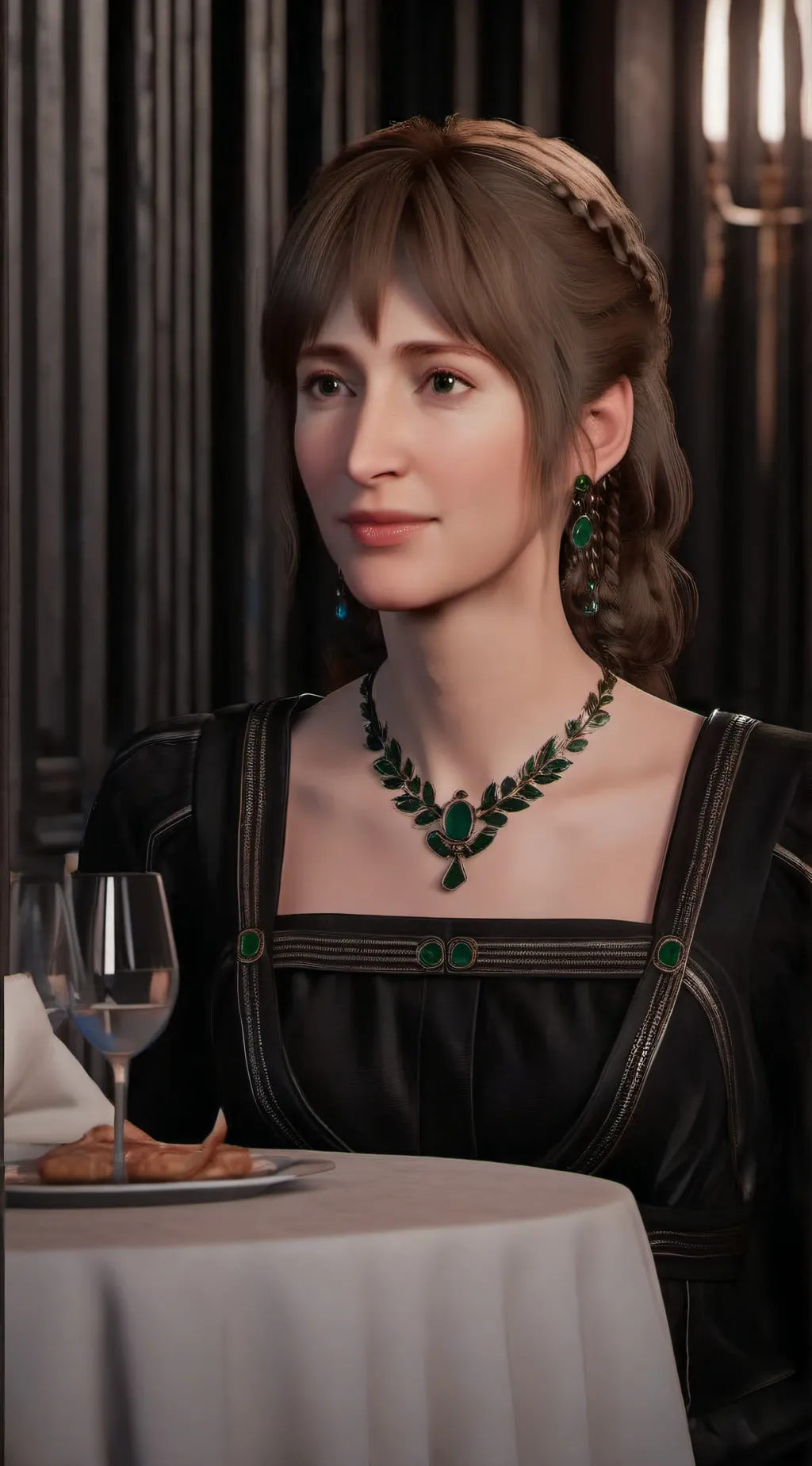 ai character: Gertrude background
