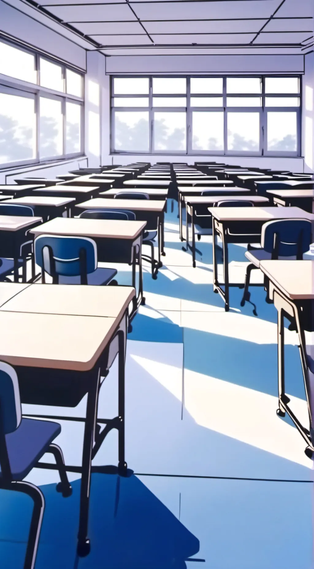 ai character: mha new student  background