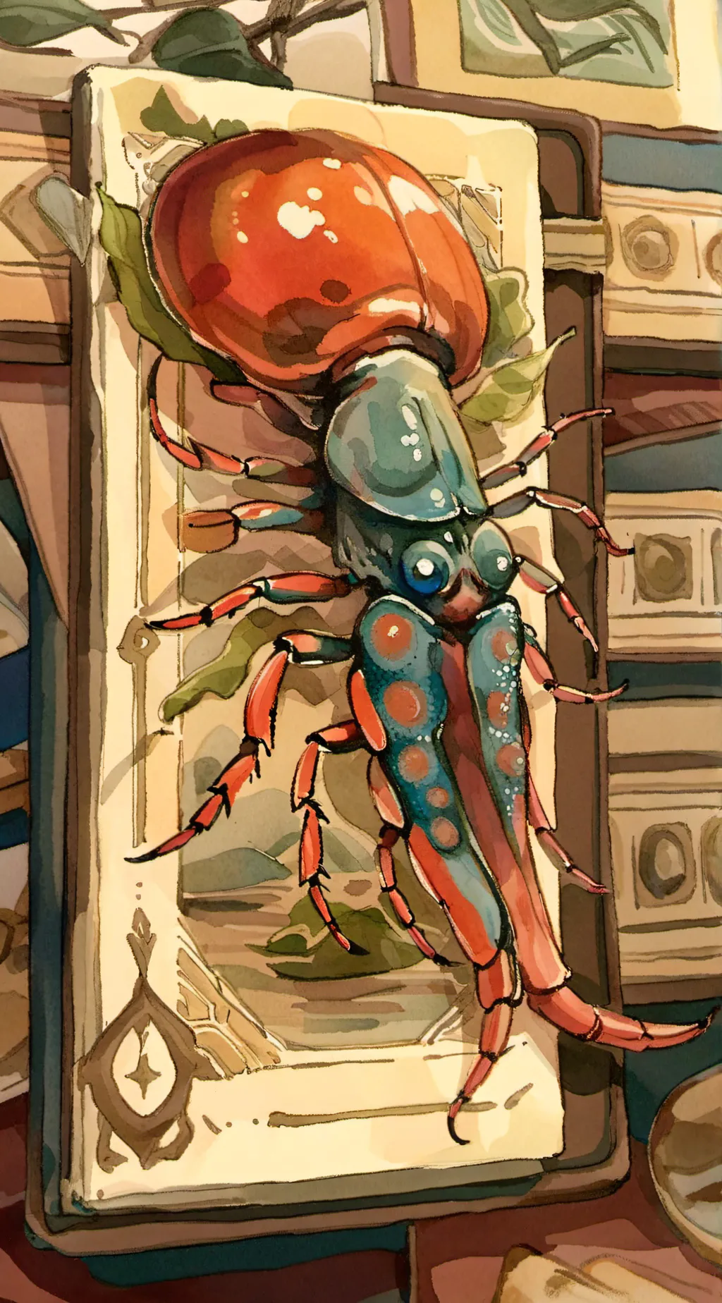 ai character: parasite background