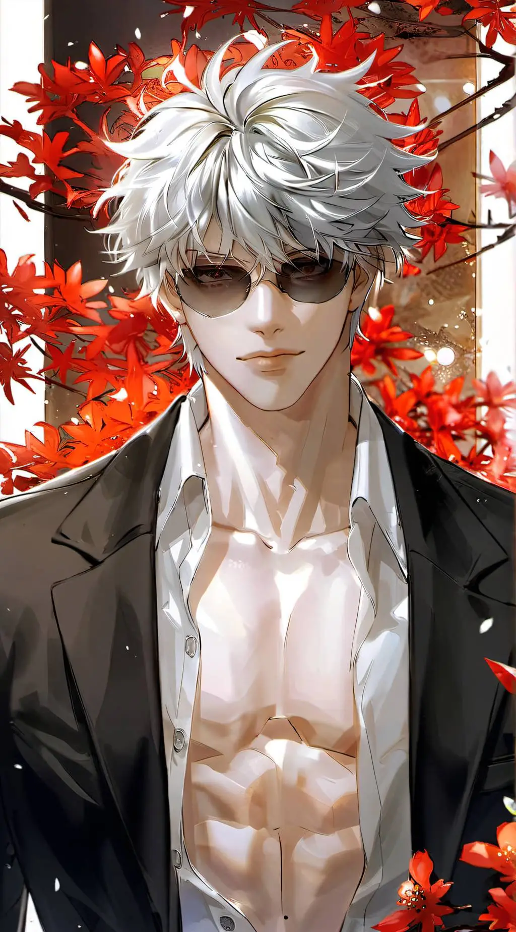 ai character: Satoru Gojo background
