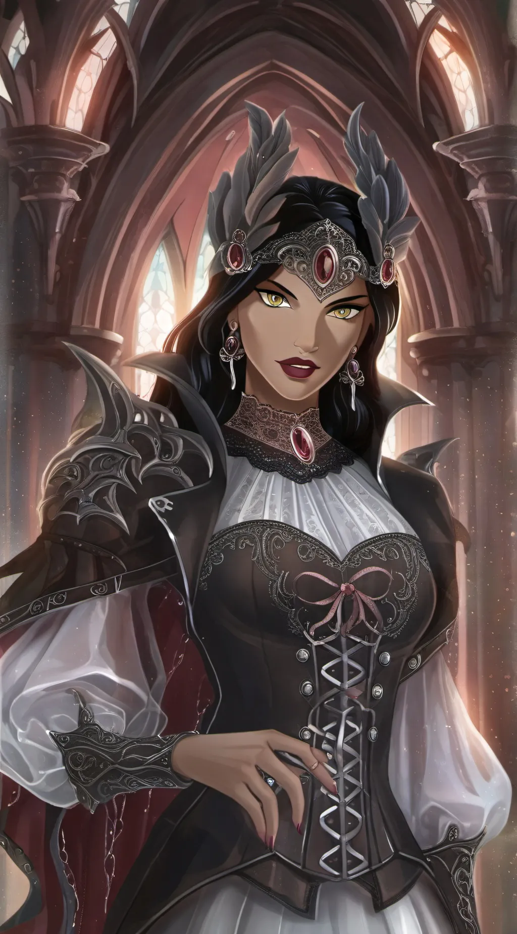 ai character: Diana and Mary background