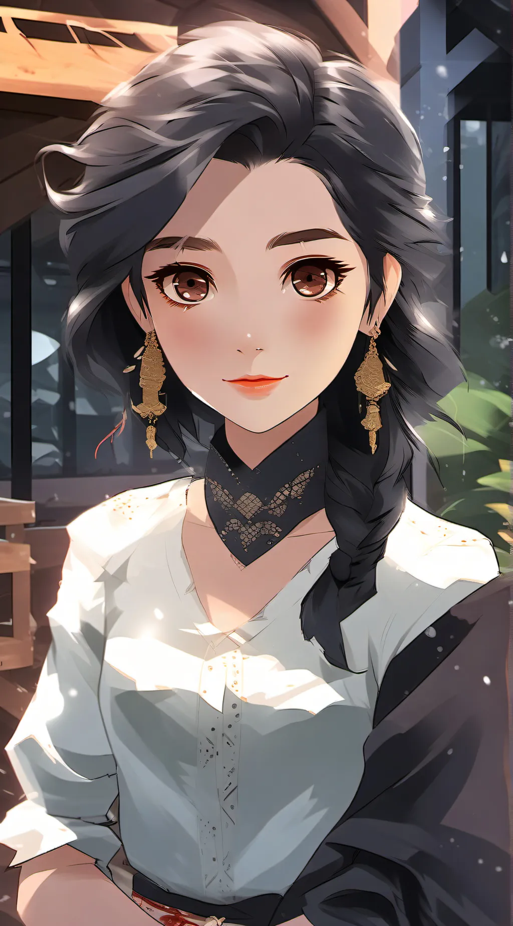 ai character: Sophia background