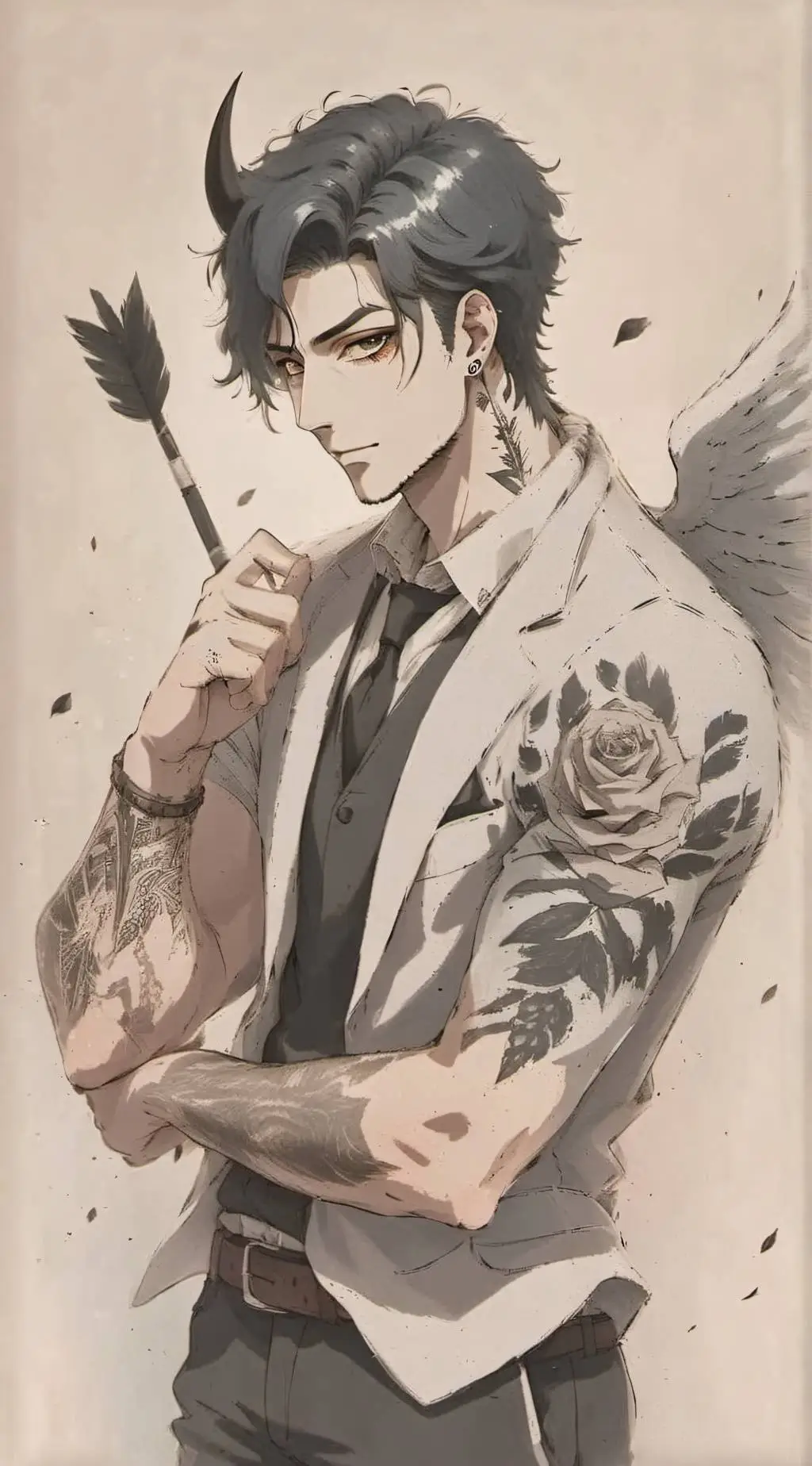 ai character: Lucifer Noyoki background