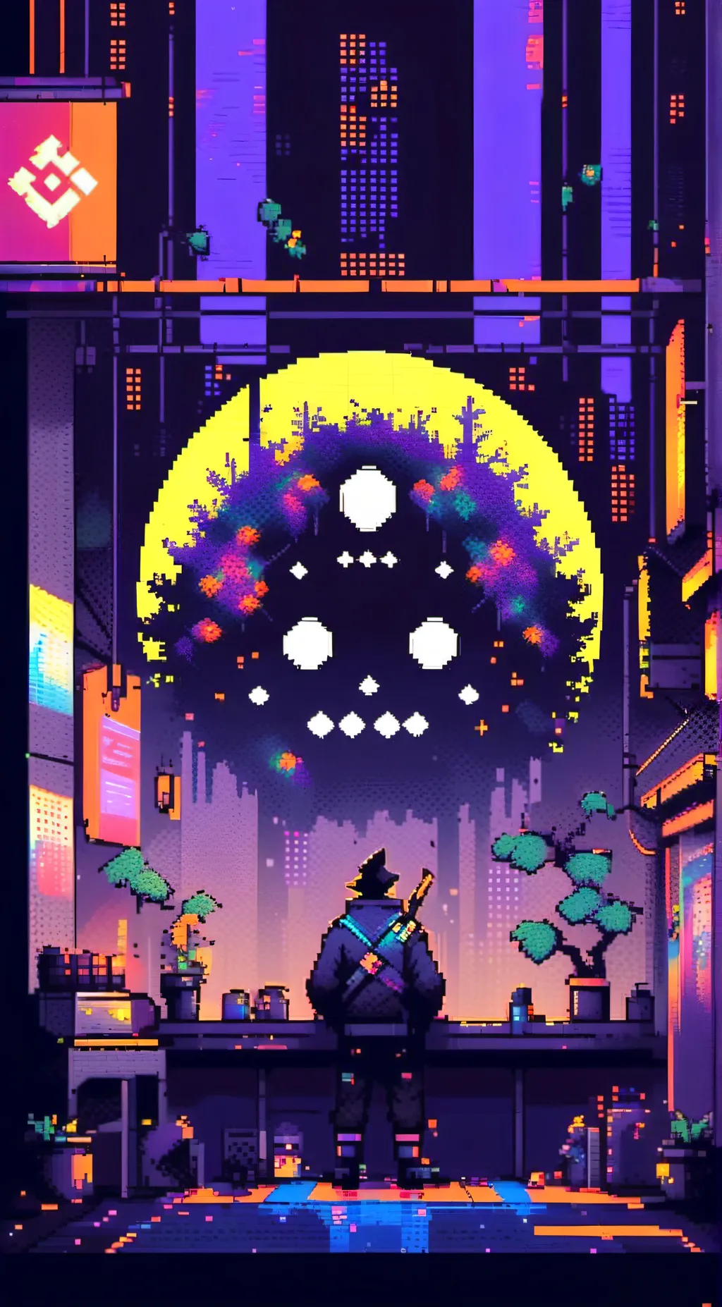 ai character: robot world background