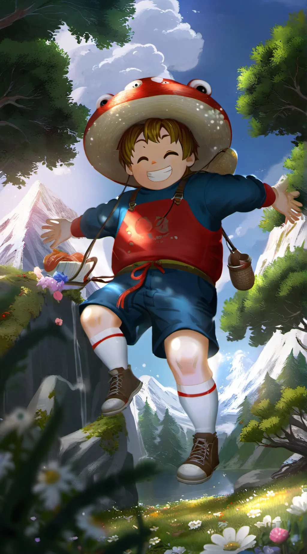 ai character: Leo background