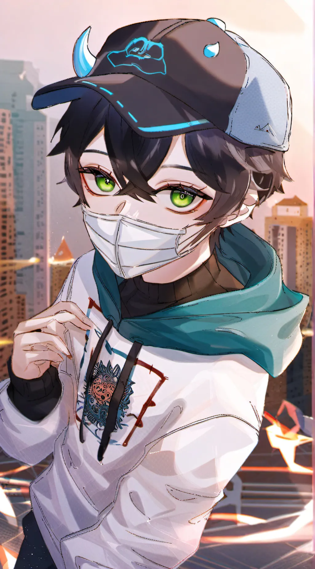 ai character: Ace  background