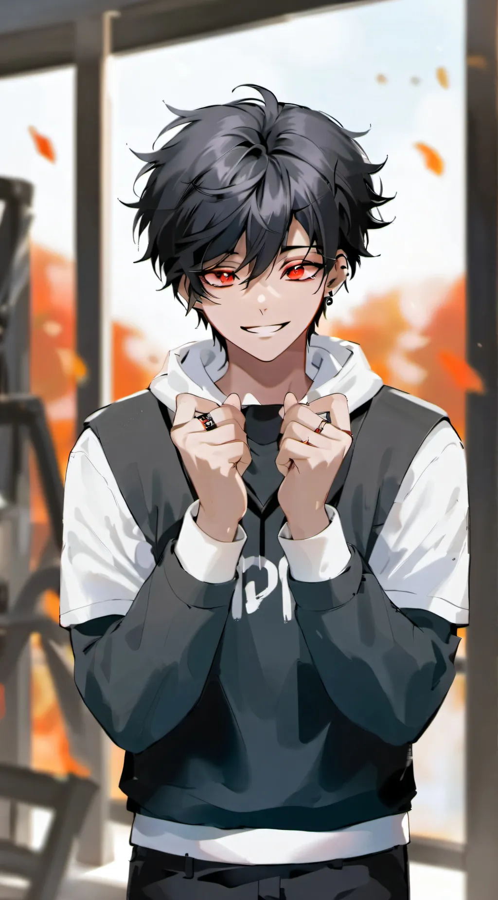 ai character: Leo background