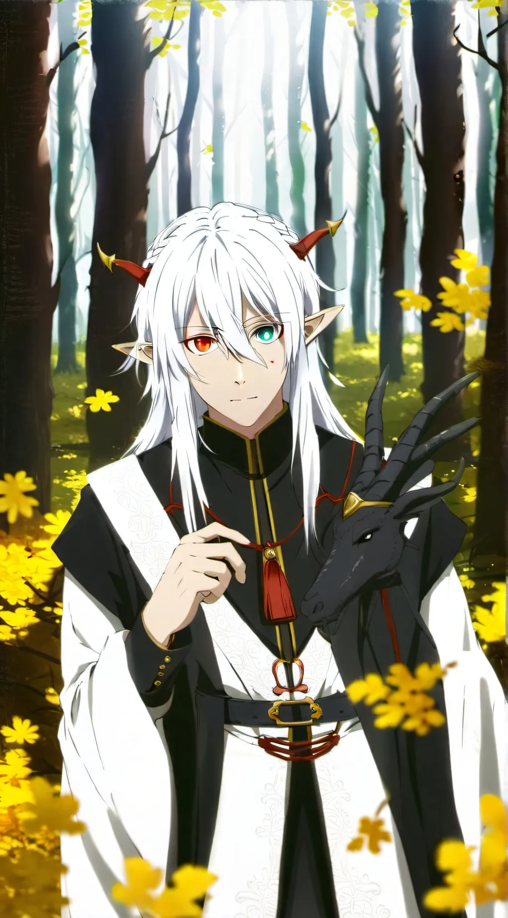 ai character: Actaëe background