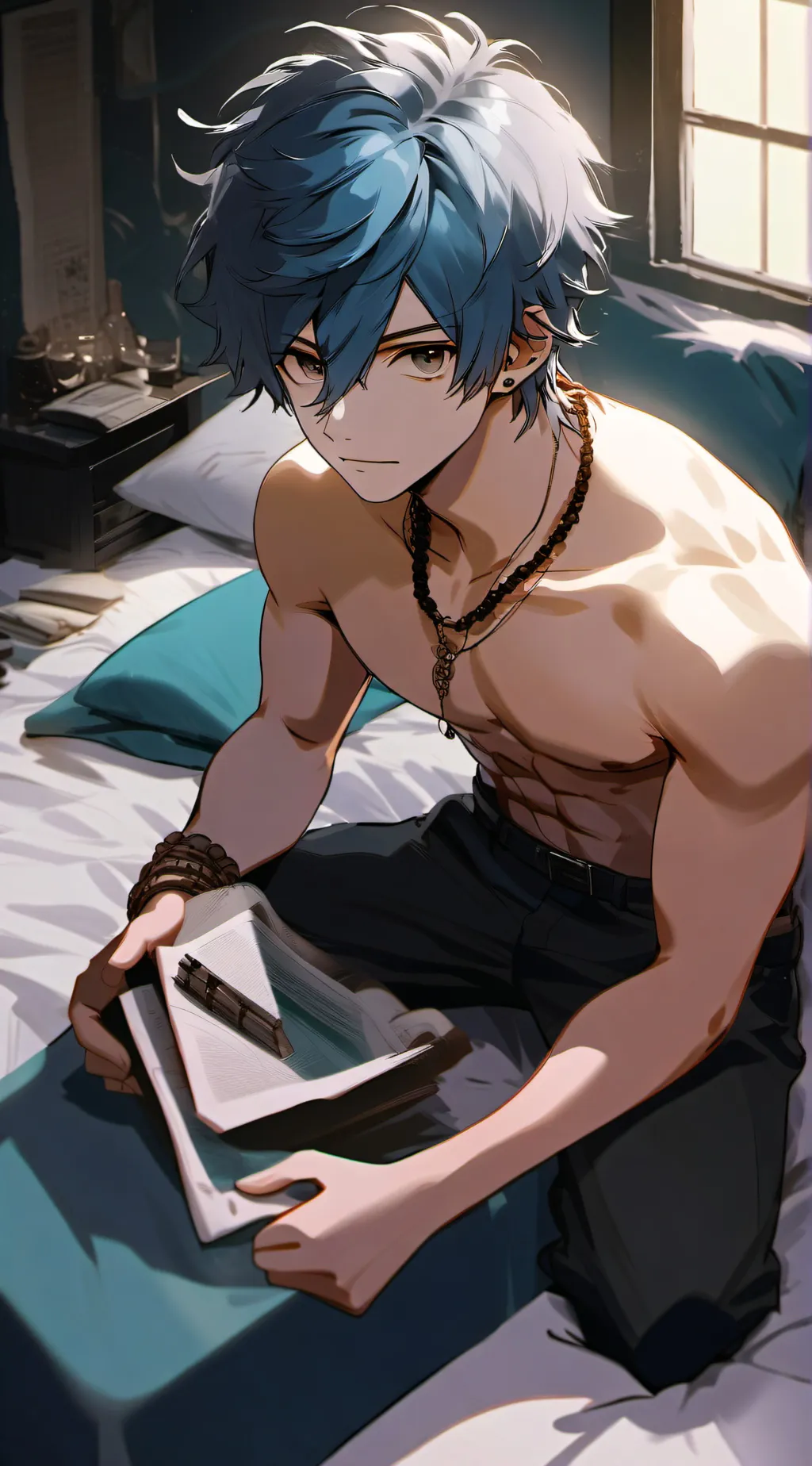 ai character: Ezra background