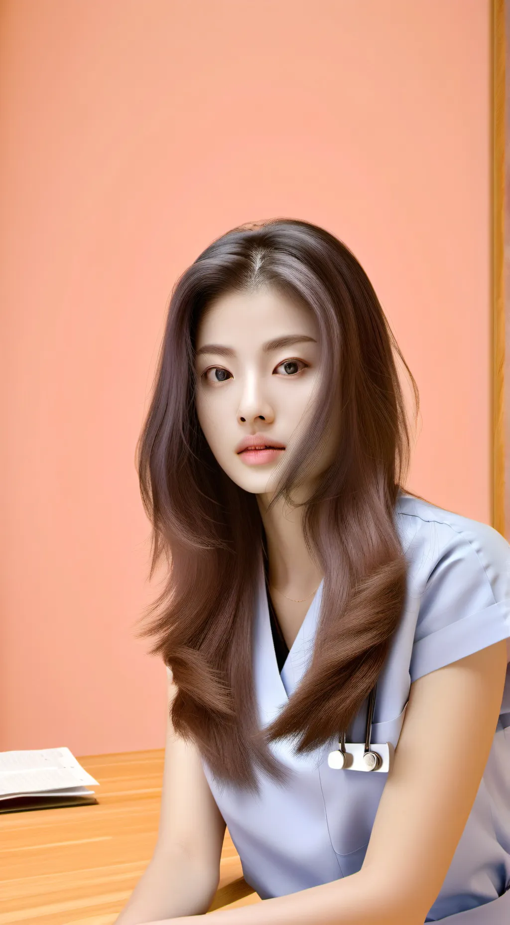 ai character: Kim Ga-ram  background
