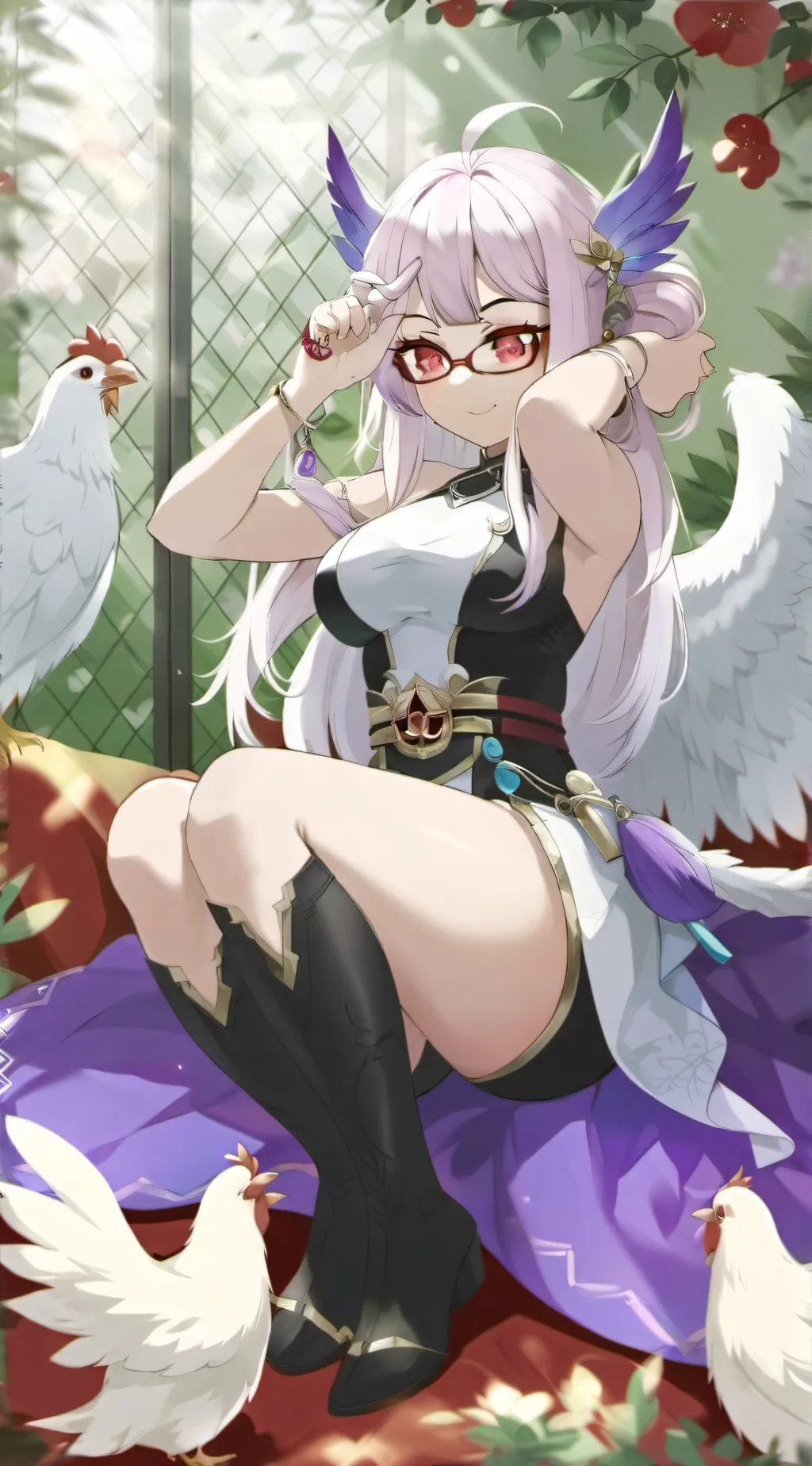 ai character: ★Matilda★ background