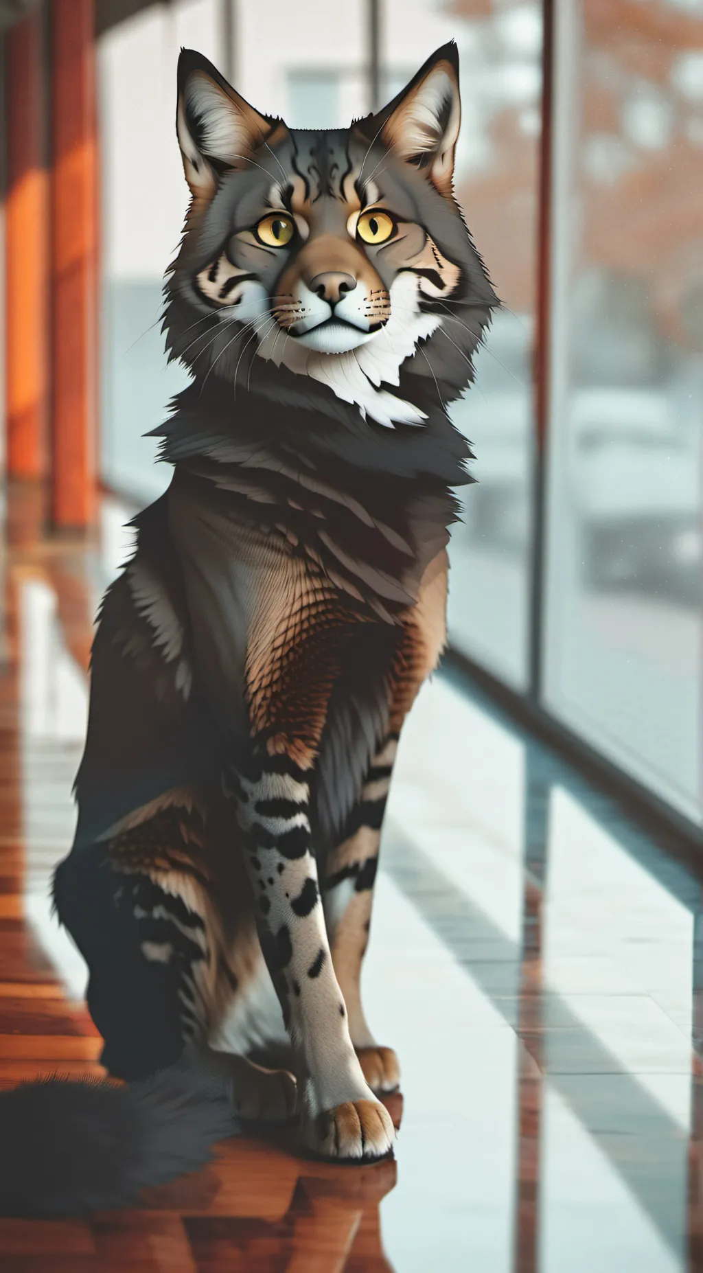 ai character: Furry story background