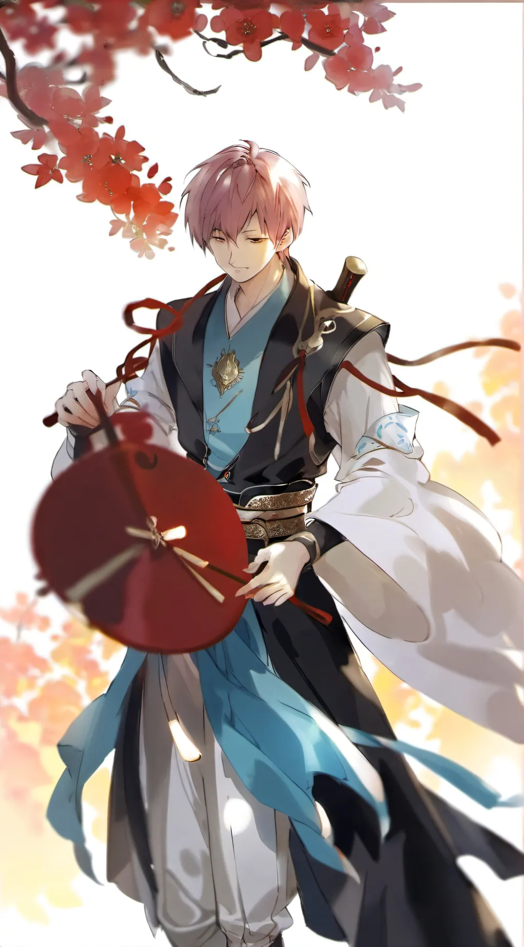 ai character: Phoenix,GodOflight background