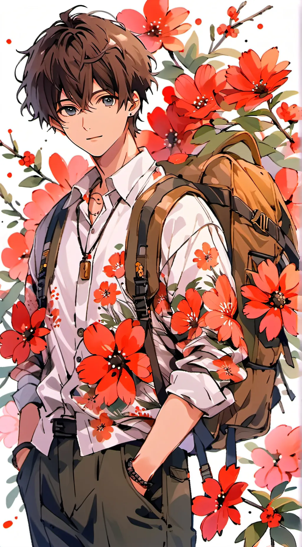 ai character: Ren background
