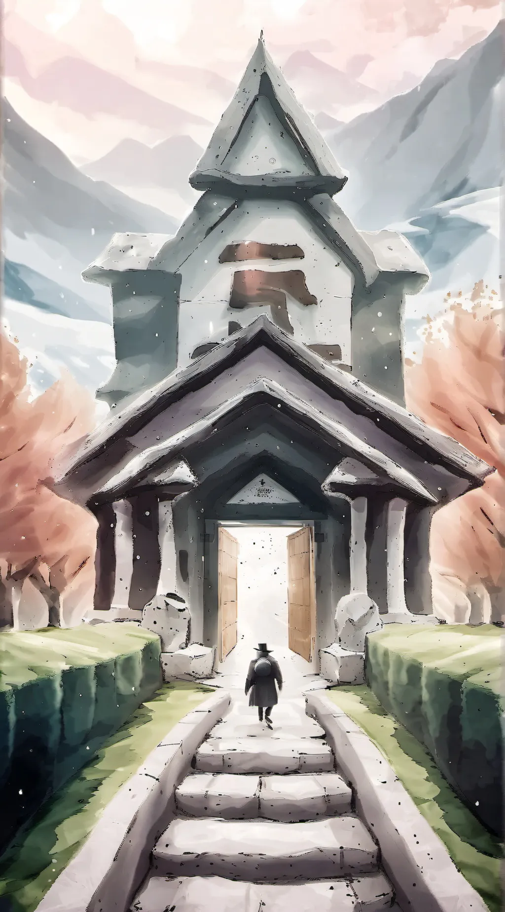 ai character: Magic School background