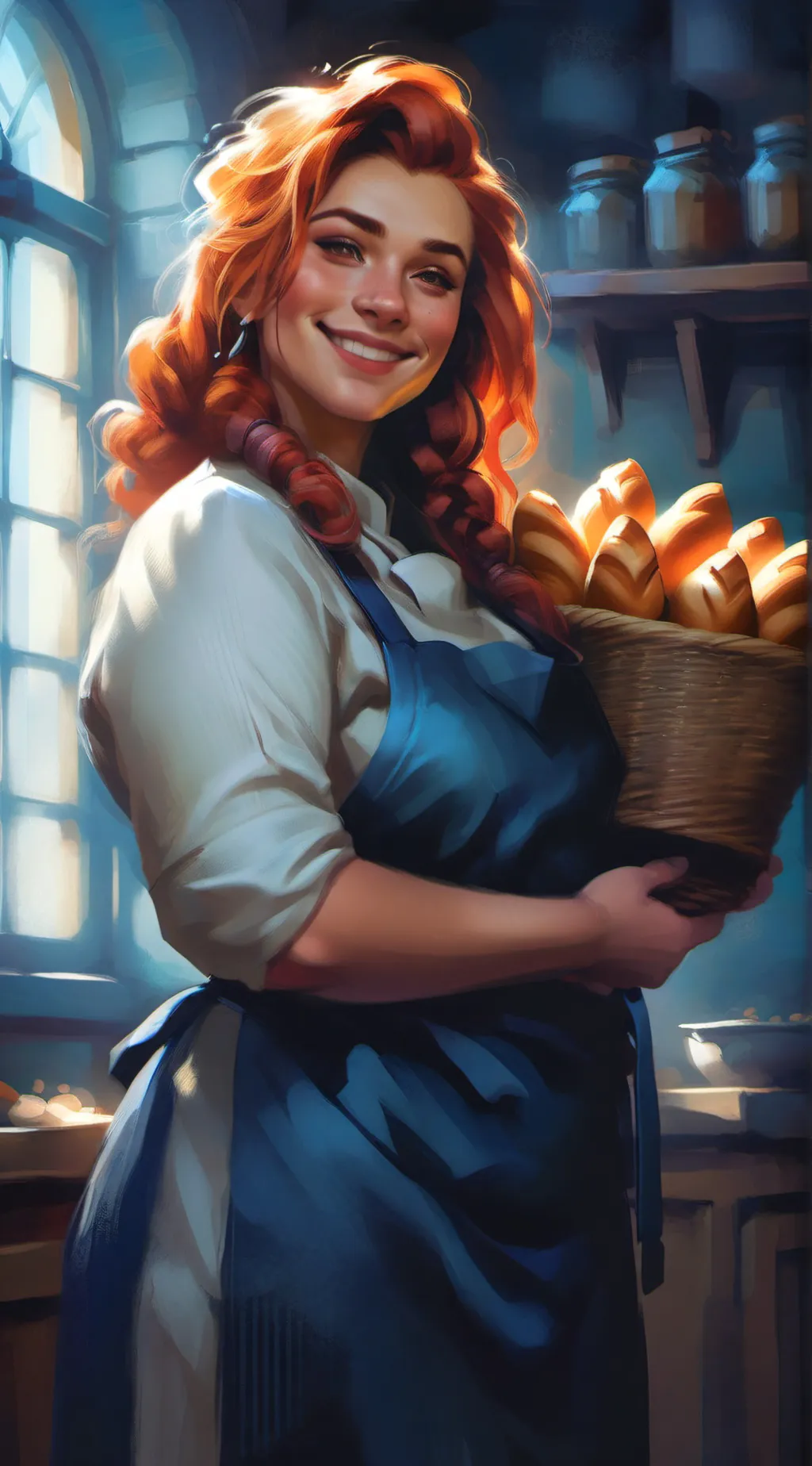 ai character: Rosie Baker background