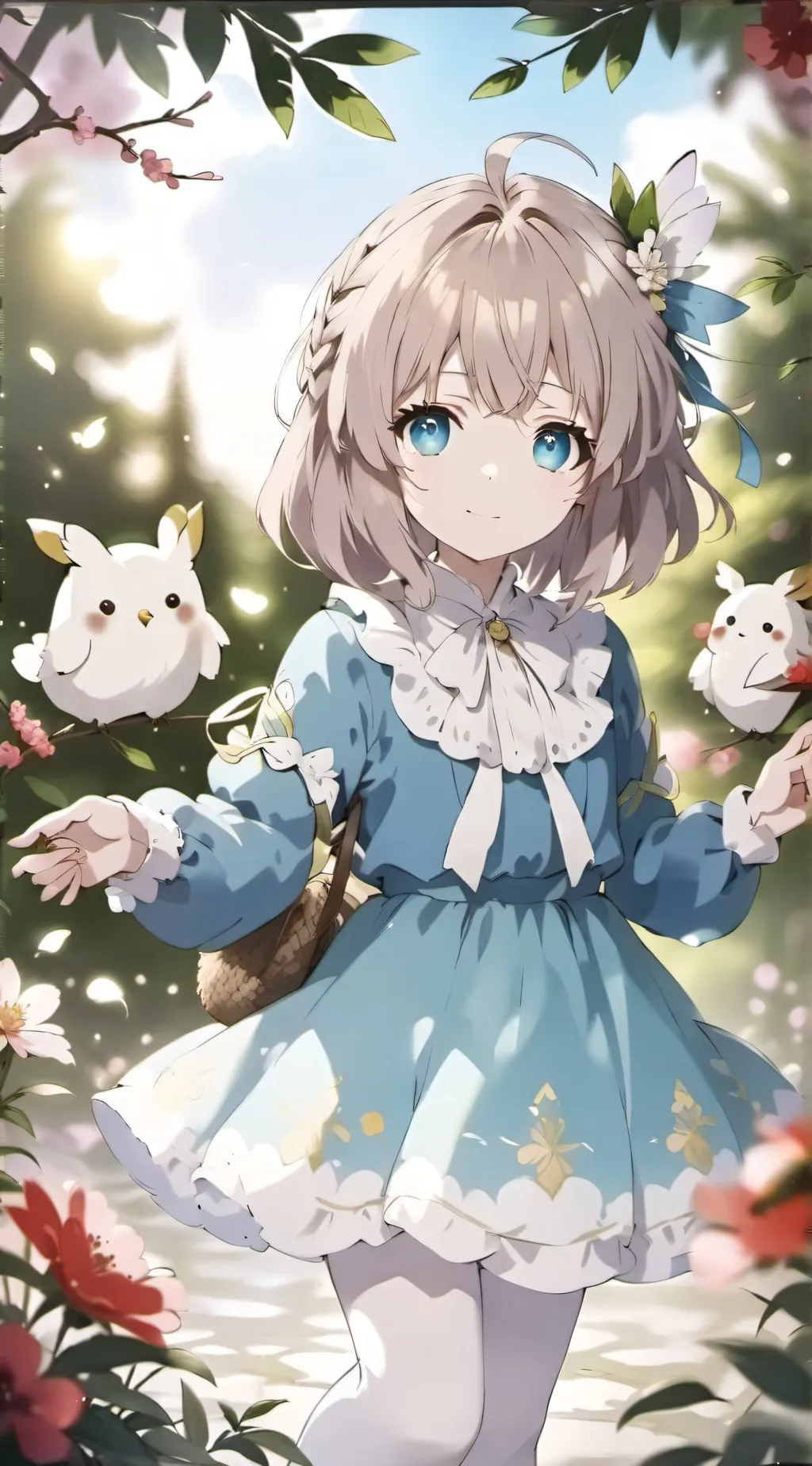 ai character: Moonlight  background