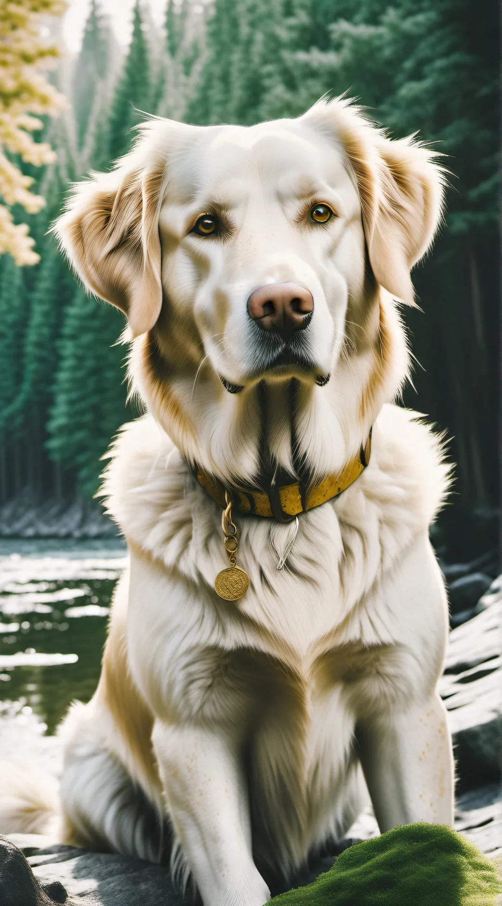 Talkie AI - Chat with golden dog
