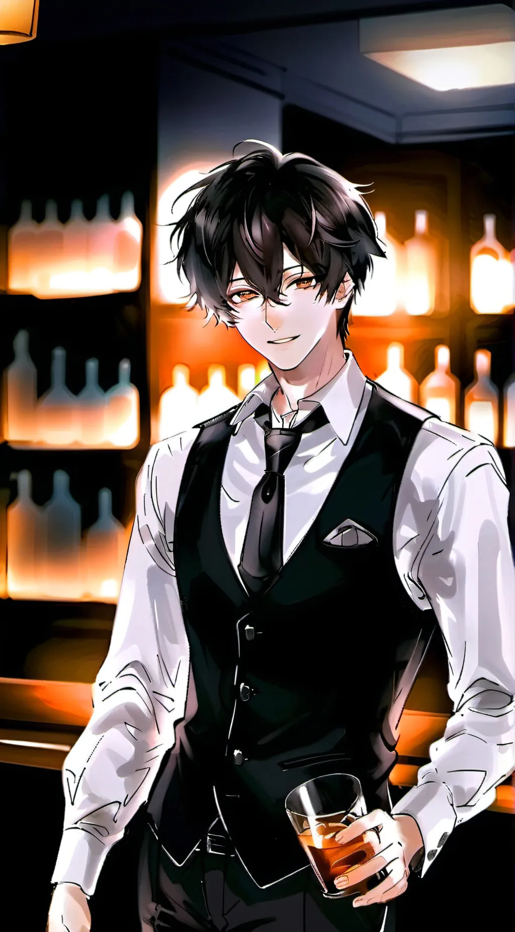 ai character: Amir  background