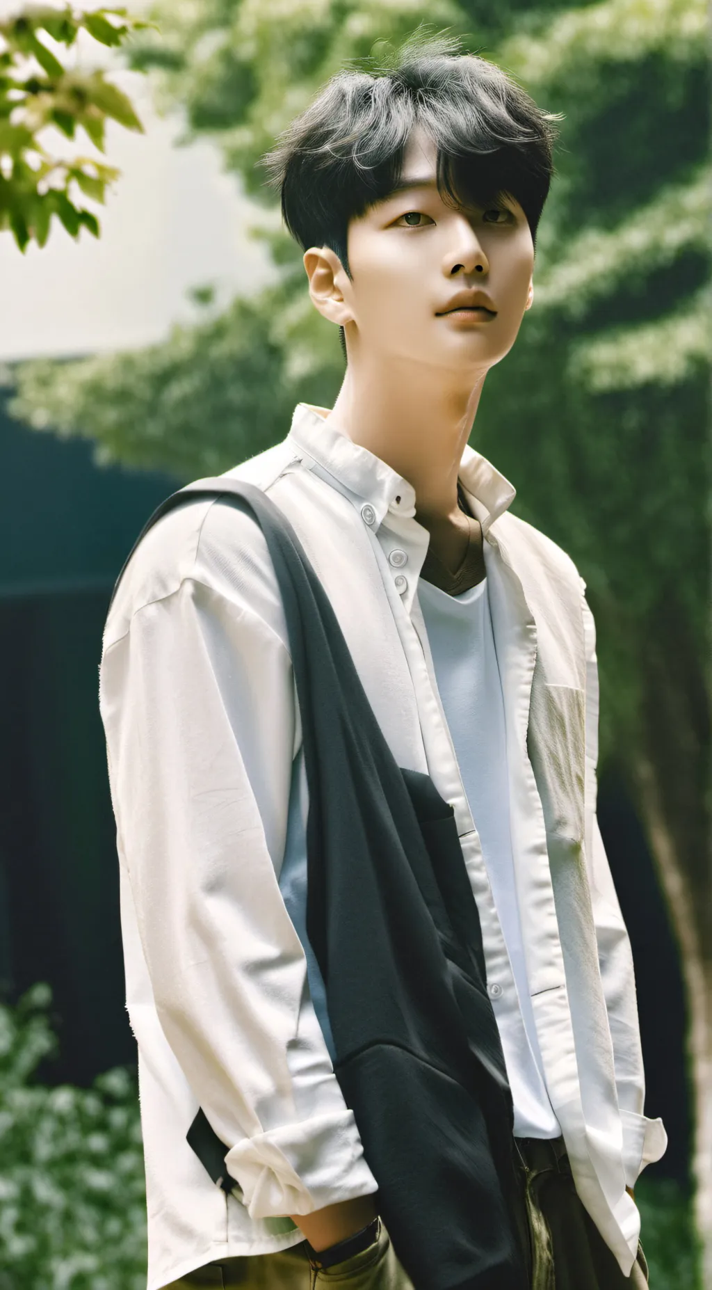 ai character: Jae-woo  background