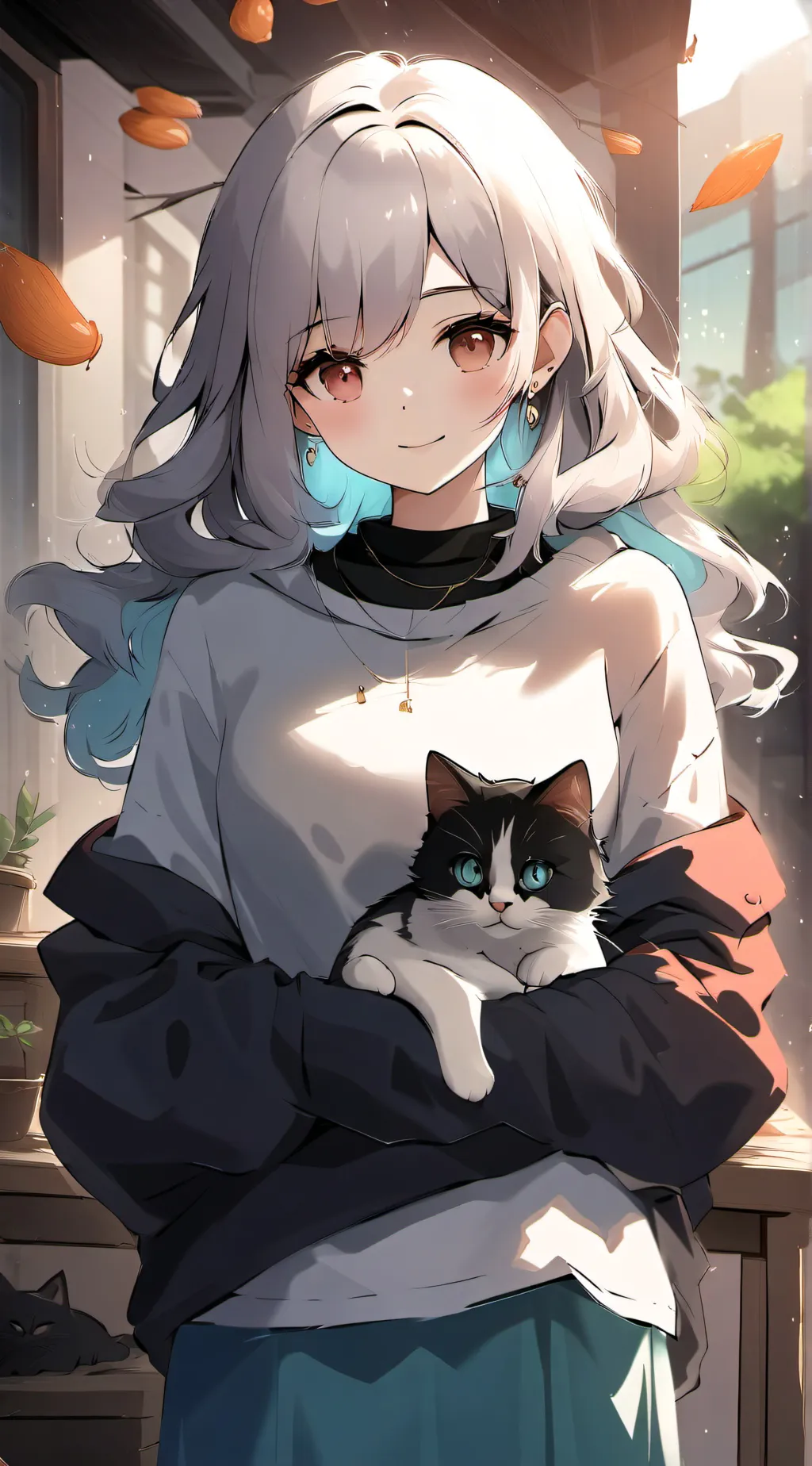 ai character: emily background
